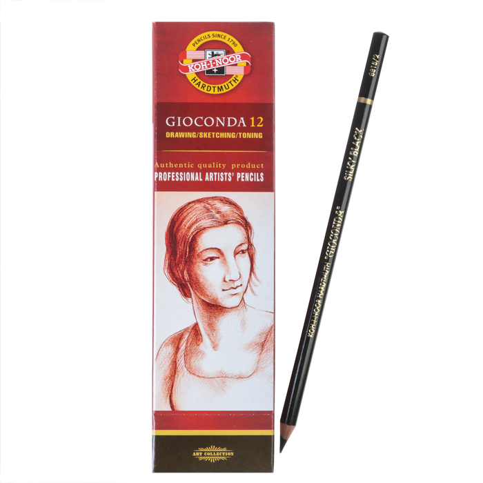 

Карандаш художественный чернографитный 4.2 мм, Koh-I-Noor GIOCONDA 8815 HB, (12 шт)