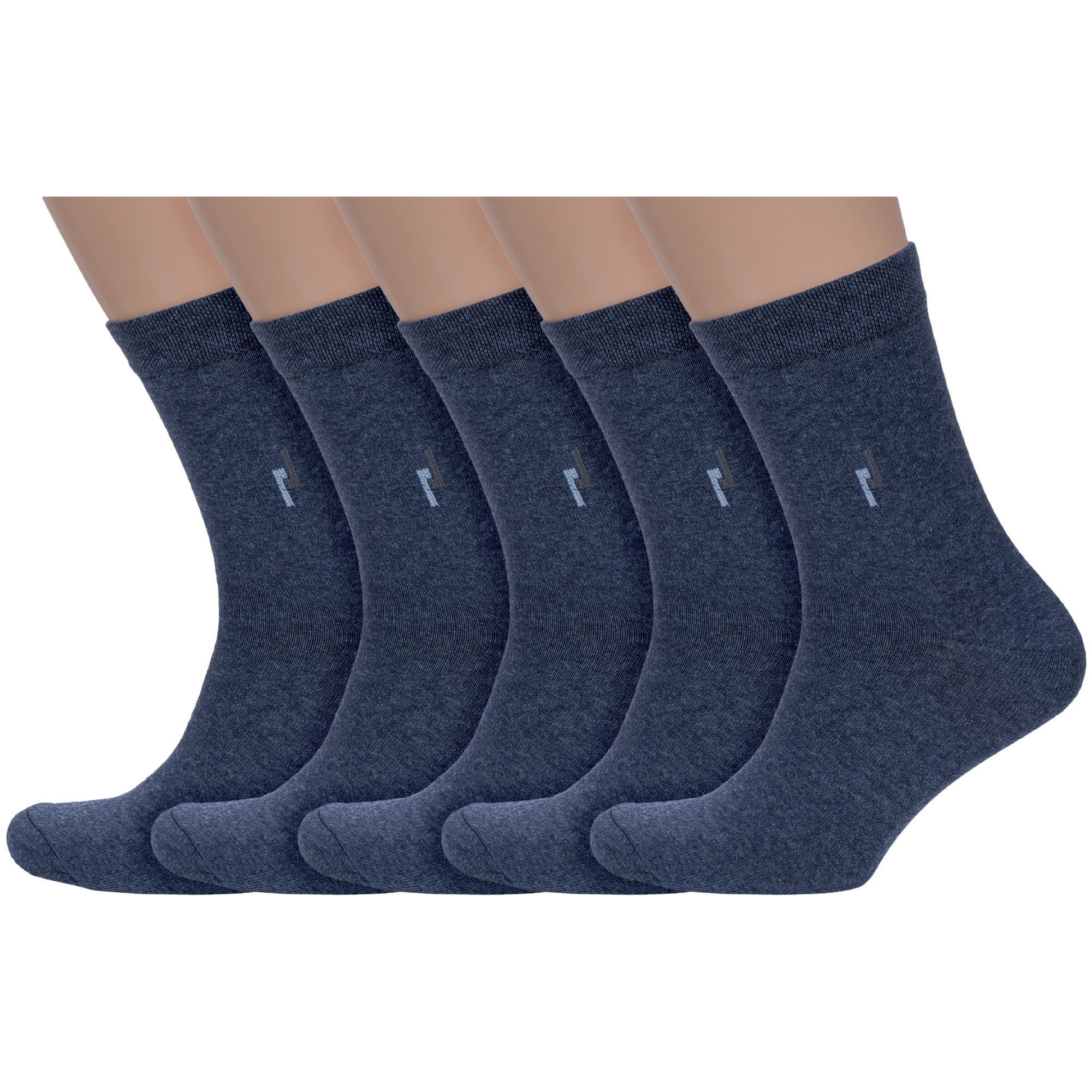 Комплект носков мужских VASILINA 5-0С3457 синих 23-25