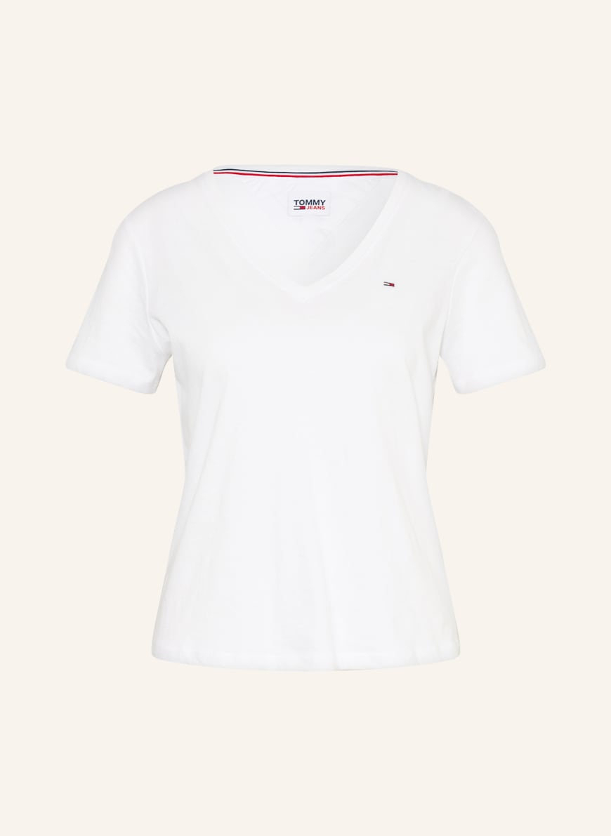 

Футболка женская Tommy Jeans 1001388579 белая M, 1001388579