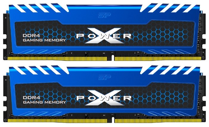 Оперативная память Silicon Power XPower 16Gb DDR4 3600MHz (SP016GXLZU360BDA) (2x8Gb KIT)