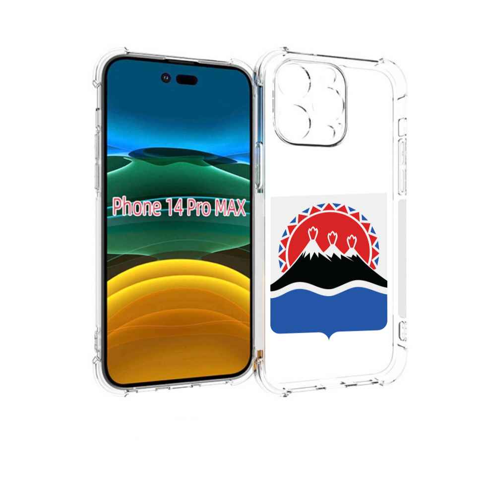 

Чехол MyPads герб-камчатскии-краи для iPhone 14 Pro Max, Прозрачный, Tocco