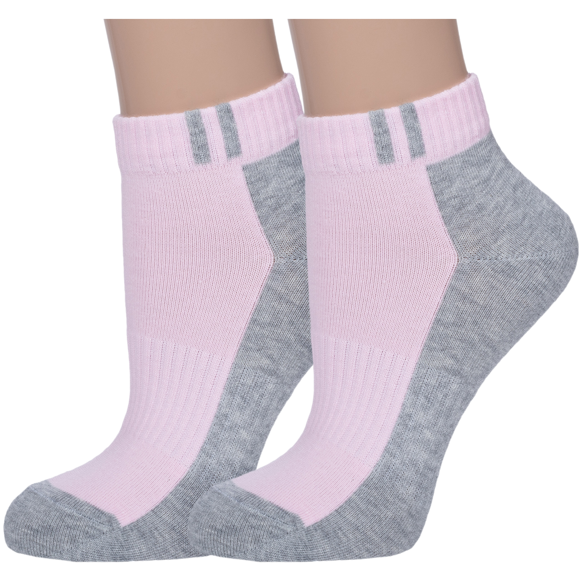 Комплект носков женских АКОС 2-SW41 разноцветных 23-25