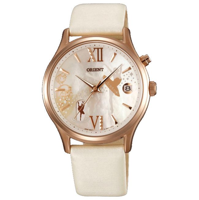 

Наручные часы женские Orient FDM01002WL бежевые, FDM01002WL