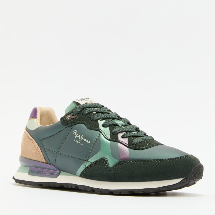 

Кроссовки женские Pepe Jeans London PLS40021 зеленые 37 EU, Зеленый, PLS40021
