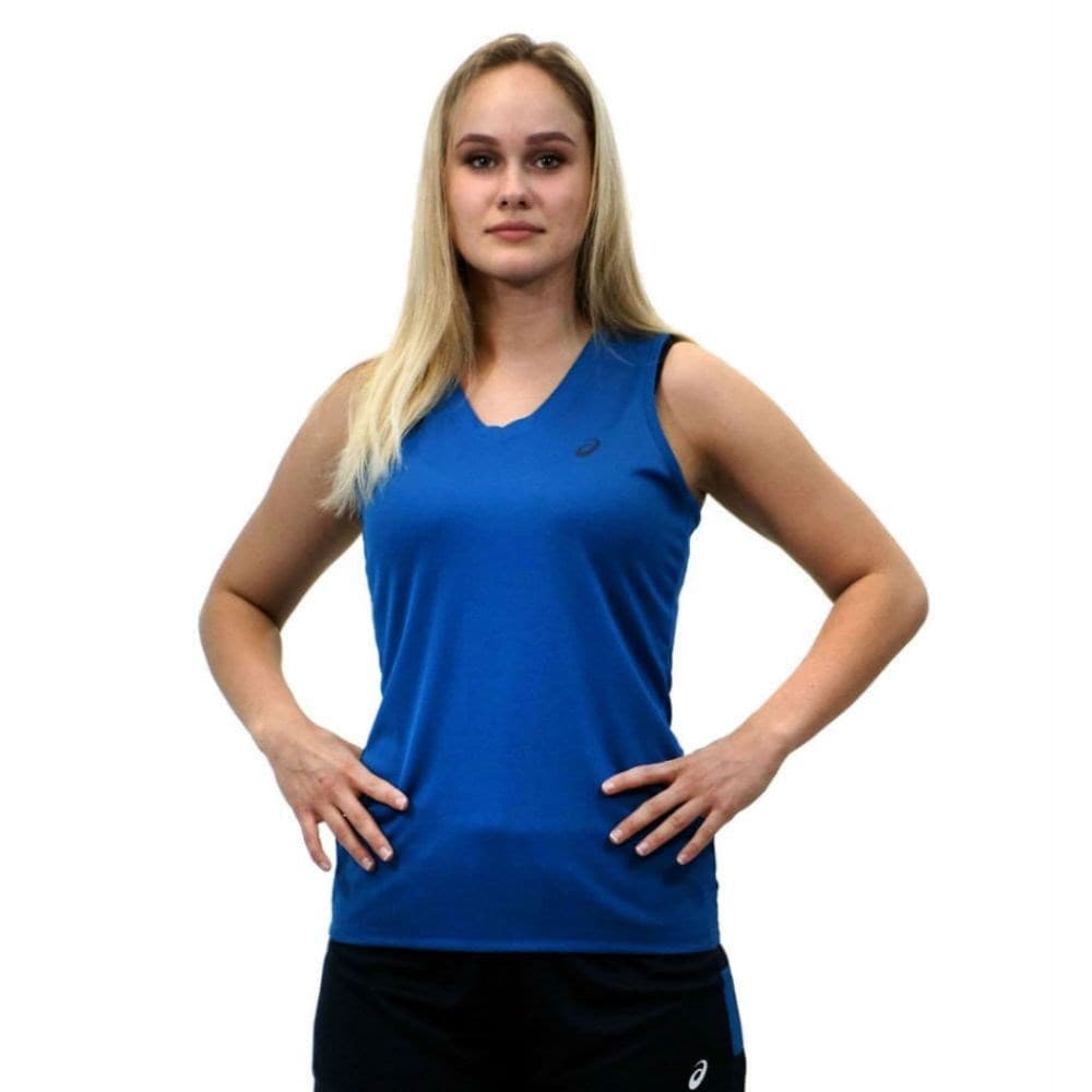 

Майка женская Asics 149128-0861 синяя XL, Синий, 149128-0861