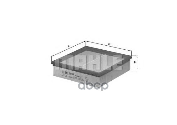 

Воздушный фильтр Mahle/Knecht LX220