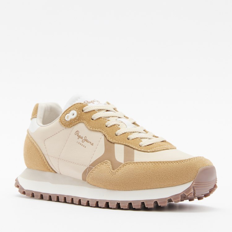 

Кроссовки женские Pepe Jeans London PLS40020 бежевые 36 EU, Бежевый, PLS40020