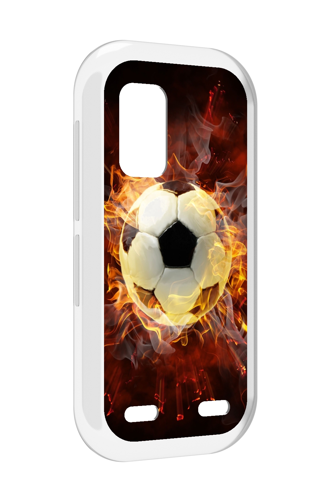 

Чехол MyPads Огненный-мяч для UleFone Armor X10 / X10 Pro, Прозрачный, Tocco