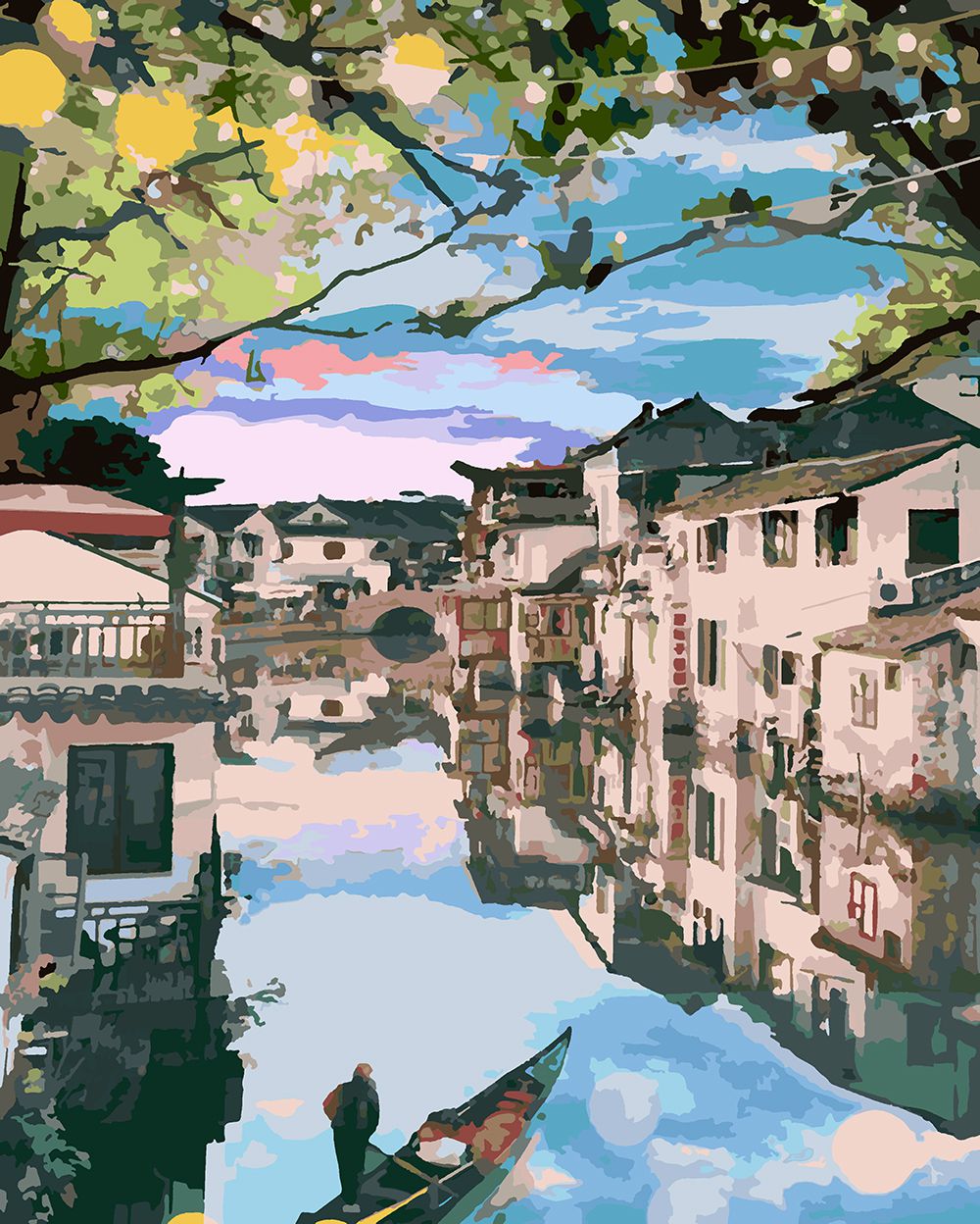 

Картина по номерам Красиво Красим Сучжоу, 50 х 80 см, Сучжоу