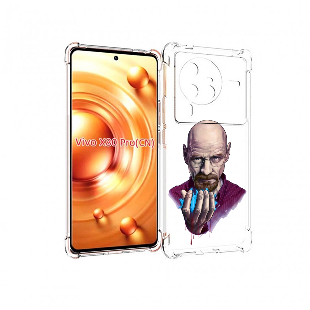 

Чехол MyPads разработчик для Vivo X80 Pro, Прозрачный, Tocco