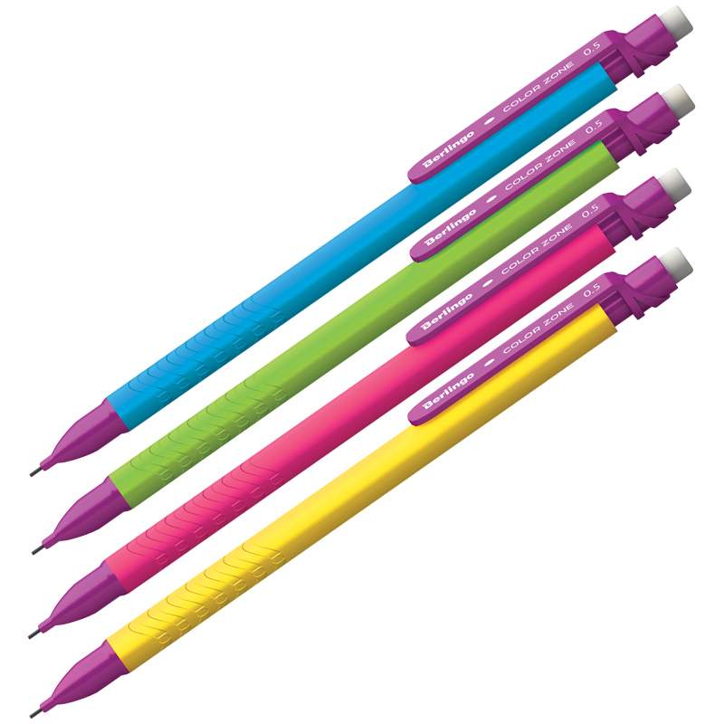 

Карандаш механический Berlingo "Color" 0,5 мм, арт. 242987 - (60 шт.), Ассорти