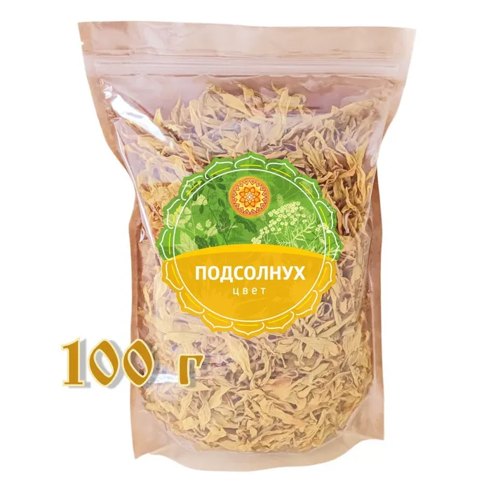 Подсолнуха лепесток ЯСАЛТАЯ сушеный, 100 г