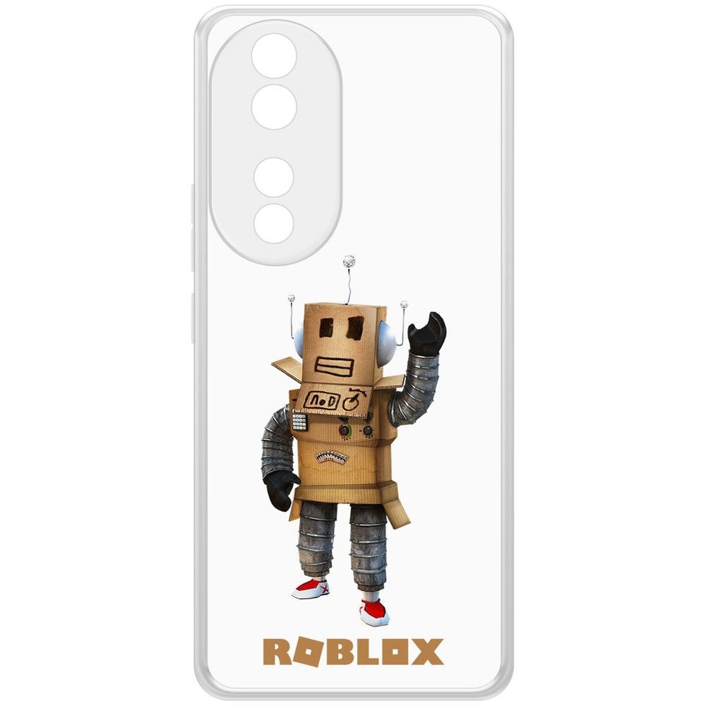 

Чехол-накладка Krutoff Clear Case Roblox-Мистер Робот для Honor 90, Прозрачный