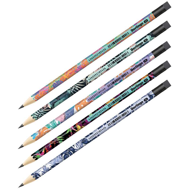 

Карандаши чернографитные Berlingo "Jungle" HB, арт. 320761 - (72 шт.)