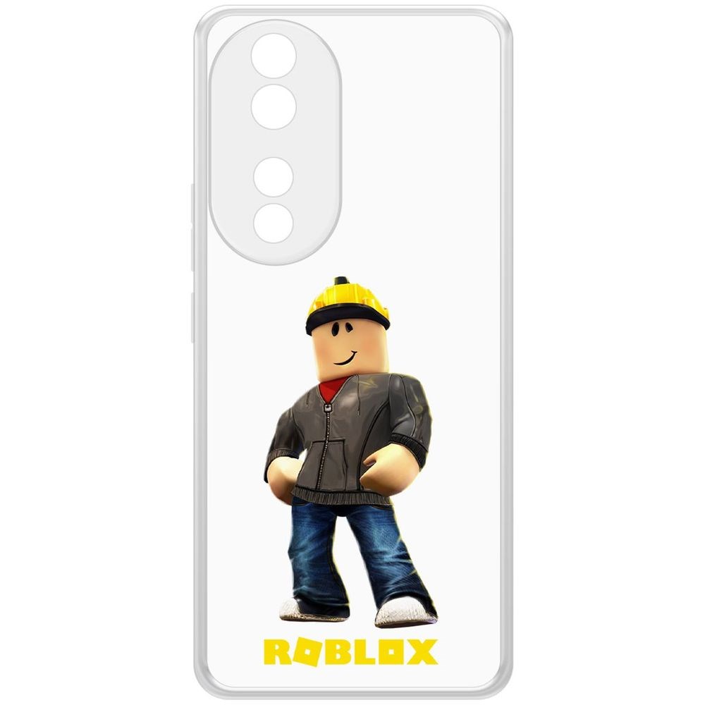 

Чехол-накладка Krutoff Clear Case Roblox-Строитель для Honor 90, Прозрачный