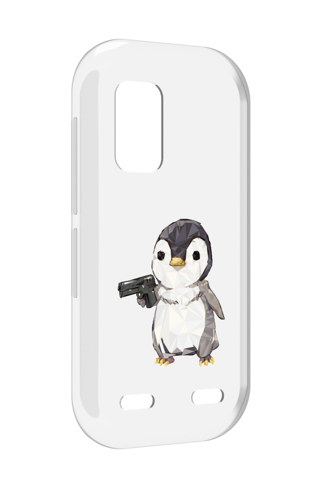 

Чехол MyPads Пингвин детский для UleFone Armor X10 / X10 Pro, Прозрачный, Tocco