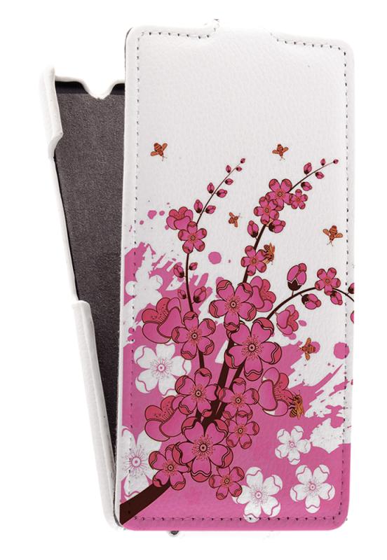 

Кожаный чехол для Fly IQ 4412 Quad Coral Armor Case "Full" (Белый) (Дизайн 153)