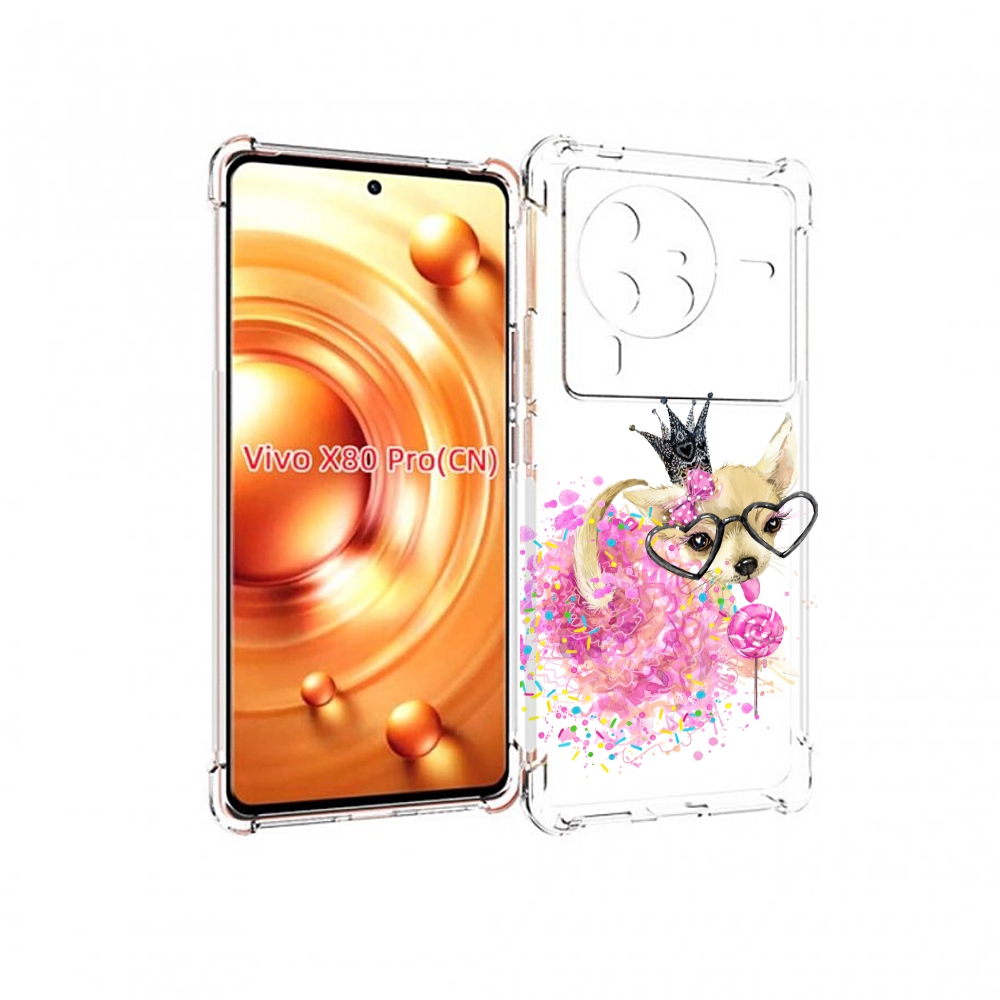 

Чехол MyPads сладкая принцесса для Vivo X80 PRO, Прозрачный, Tocco