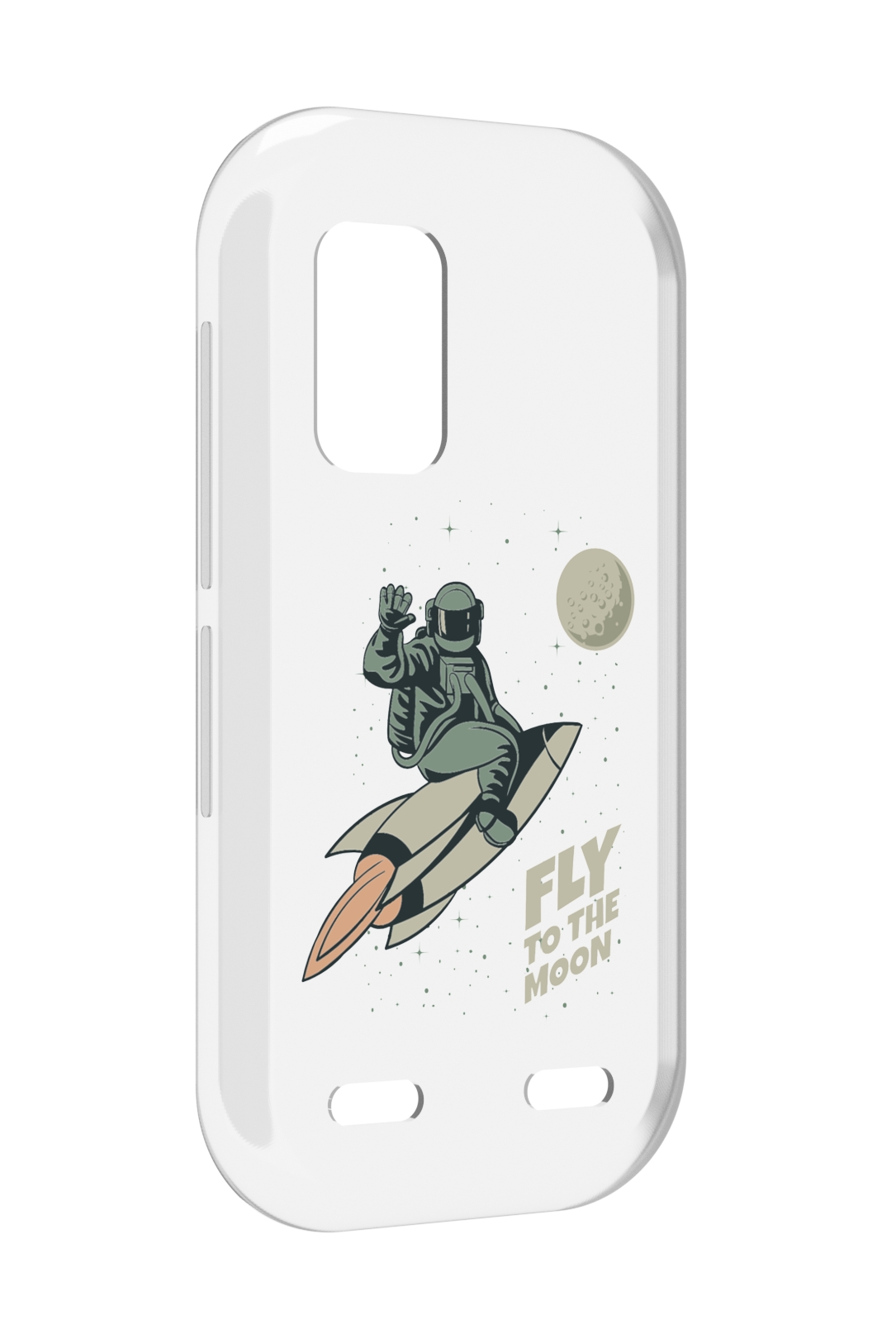 

Чехол MyPads Полет-на-Луну для UleFone Armor X10 / X10 Pro, Прозрачный, Tocco