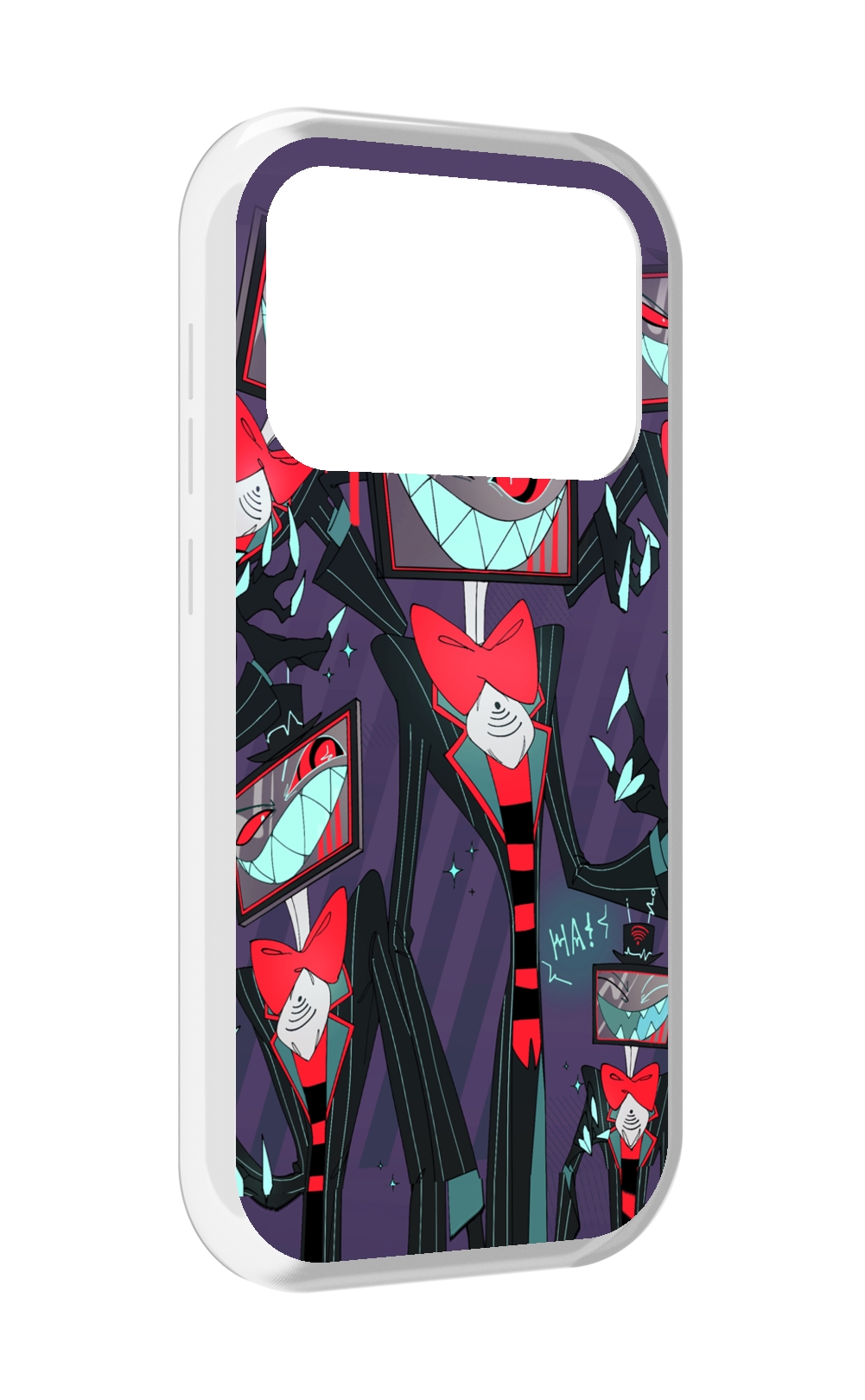 

Чехол MyPads hazbin hotel для Oukitel F150 Air1 Pro / F150 Air1, Прозрачный, Tocco