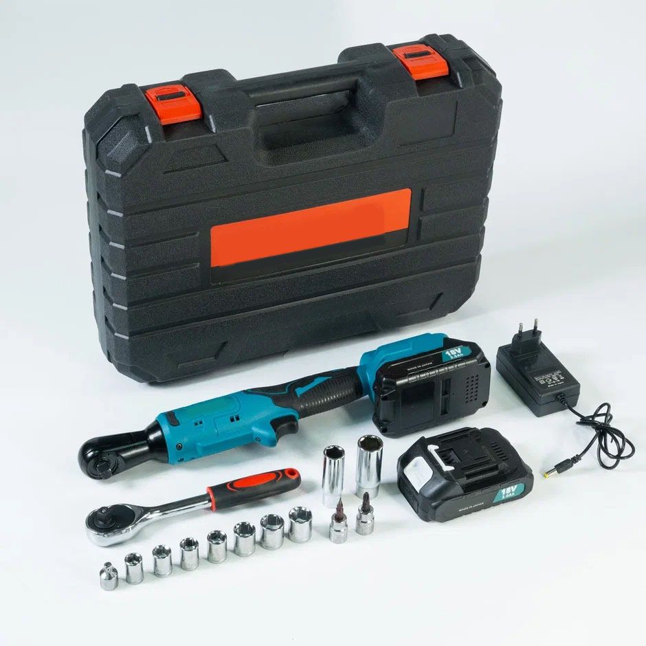 Аккумуляторный гайковерт трещетка 38 аккумуляторная угловой 300053-PRO 1486300₽