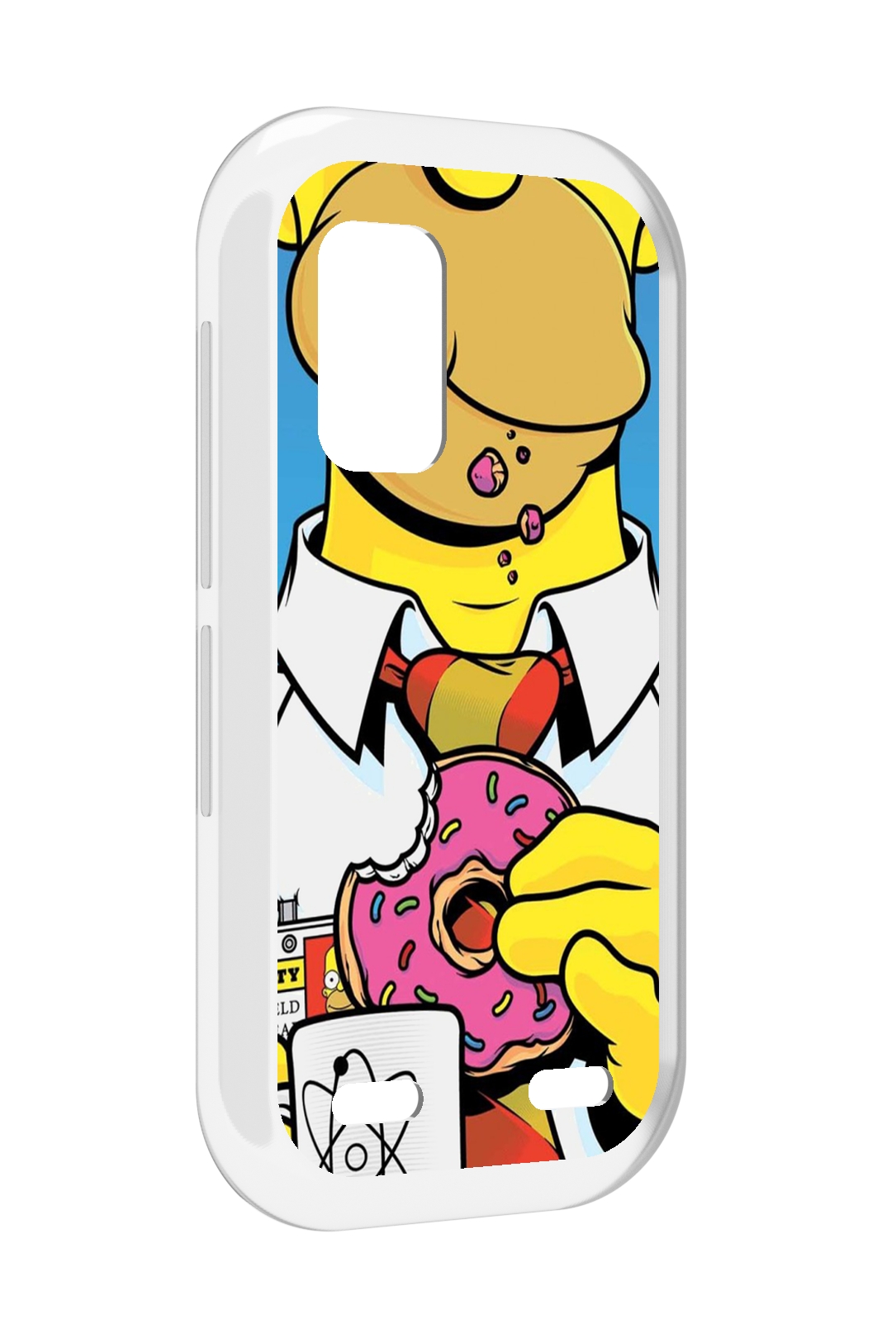 

Чехол MyPads Пончик для UleFone Armor X10 / X10 Pro, Прозрачный, Tocco