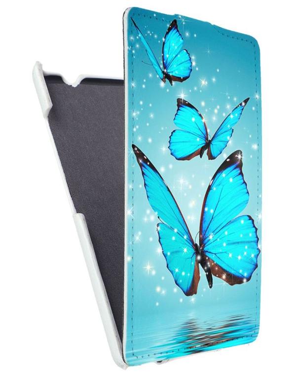 

Кожаный чехол для Fly IQ 4412 Quad Coral Armor Case "Full" (Белый) (Дизайн 4/4)