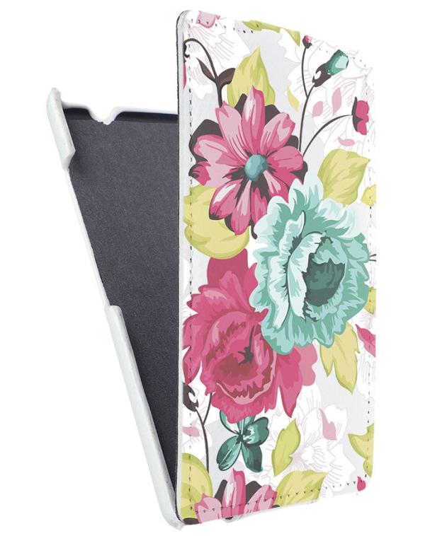 

Кожаный чехол для Fly IQ 4412 Quad Coral Armor Case "Full" (Белый) (Дизайн 5/5)