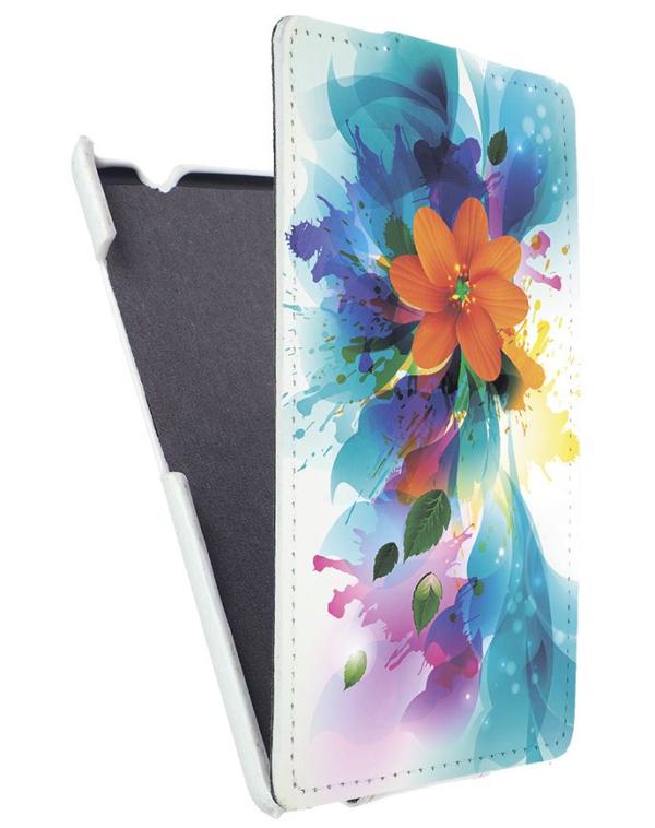 

Кожаный чехол для Fly IQ 4412 Quad Coral Armor Case "Full" (Белый) (Дизайн 6/6)