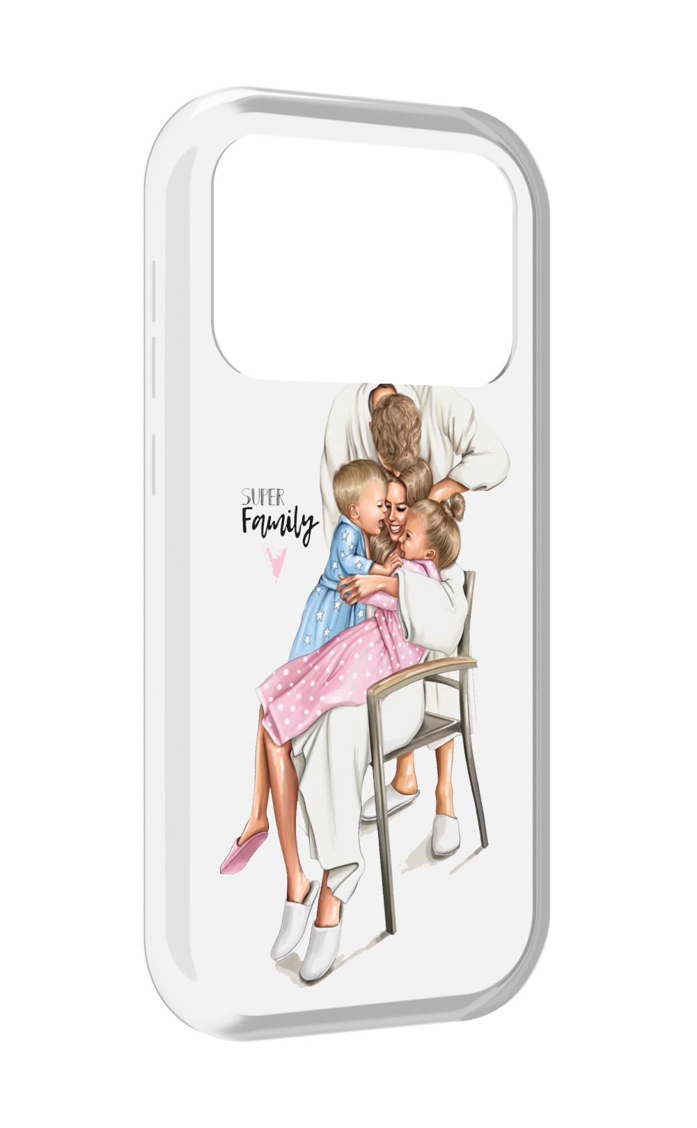

Чехол MyPads Super-family для Oukitel F150 Air1 Pro / F150 Air1, Прозрачный, Tocco