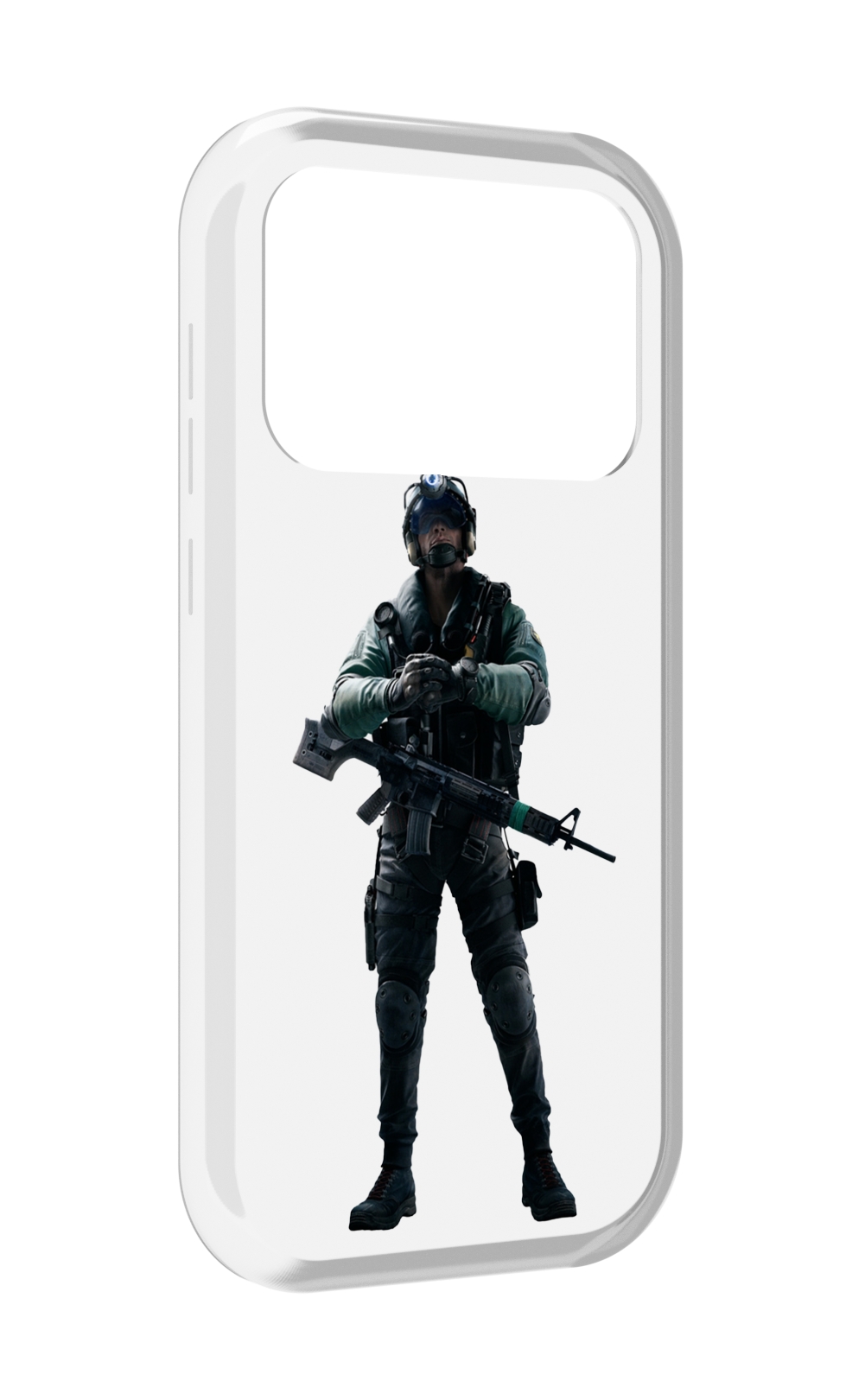 

Чехол MyPads Tom-Clancy's-Rainbow-Six-2 для Oukitel F150 Air1 Pro / F150 Air1, Прозрачный, Tocco