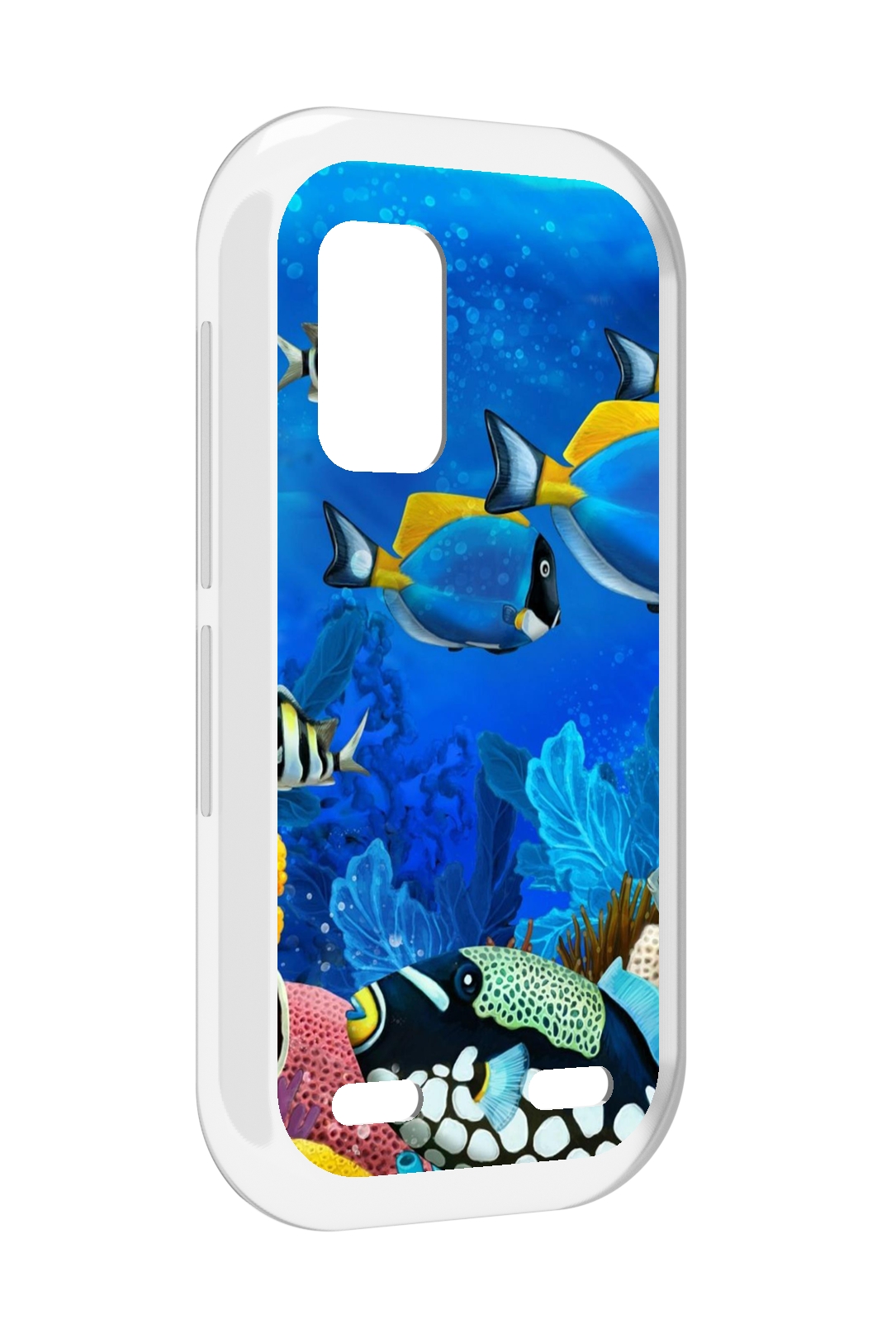 

Чехол MyPads Рыбки для UleFone Armor X10 / X10 Pro, Прозрачный, Tocco