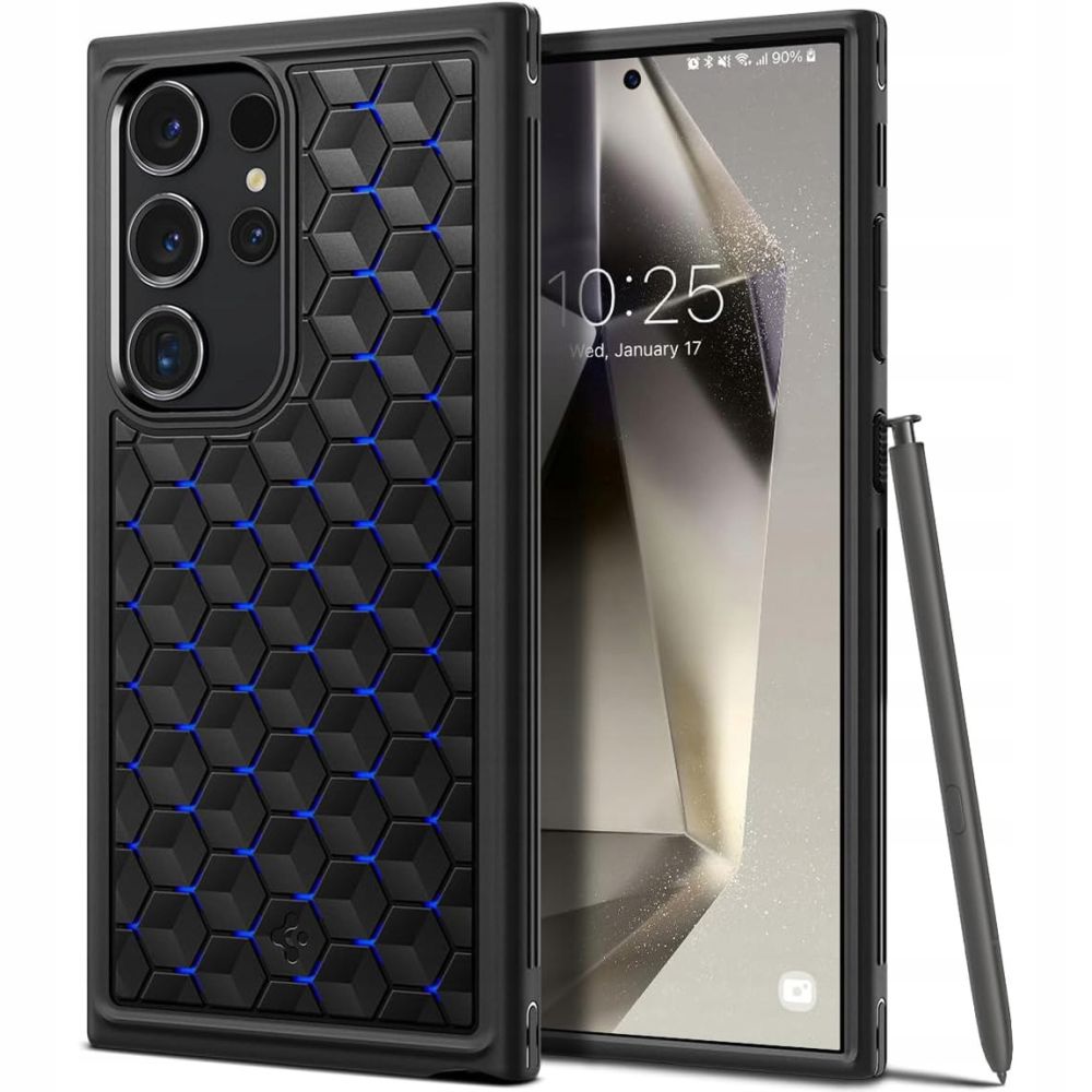 

Защитный чехол Spigen CRYO ARMOR для GALAXY S24 Ultra черно-синий ACS07290, Серый, CRYO ARMOR для GALAXY S24 Ultra