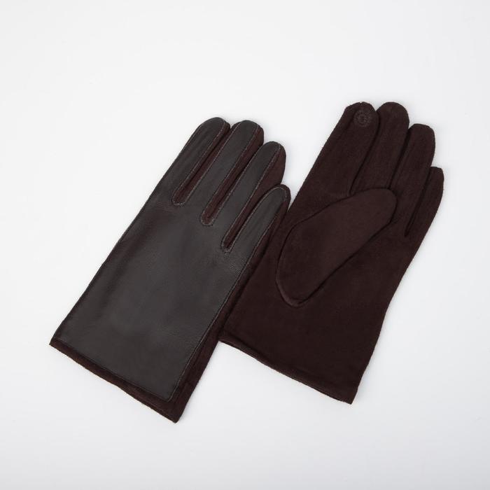 

Перчатки мужские NoBrand 7357158, коричневый, 7357158