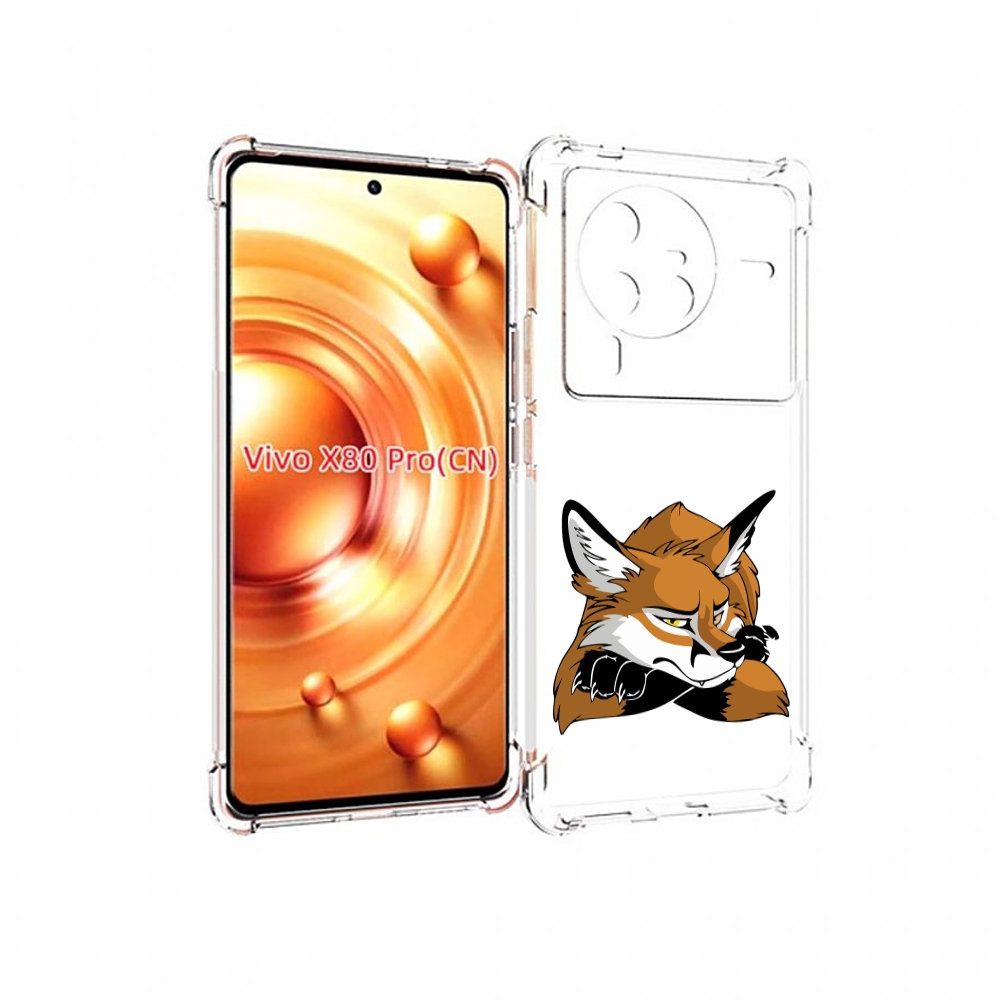 

Чехол MyPads фокс для Vivo X80 PRO, Прозрачный, Tocco