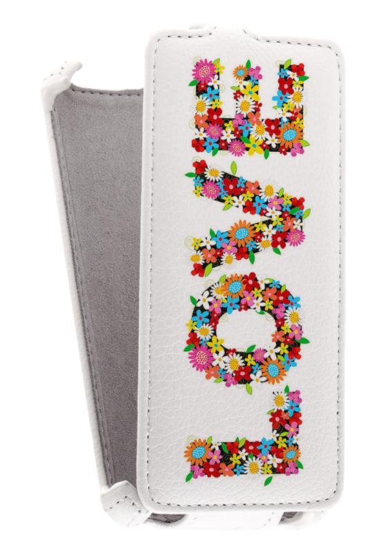 

Кожаный чехол для Fly IQ 4491 Era Life 3 Armor Case (Белый) (Дизайн 14/14)
