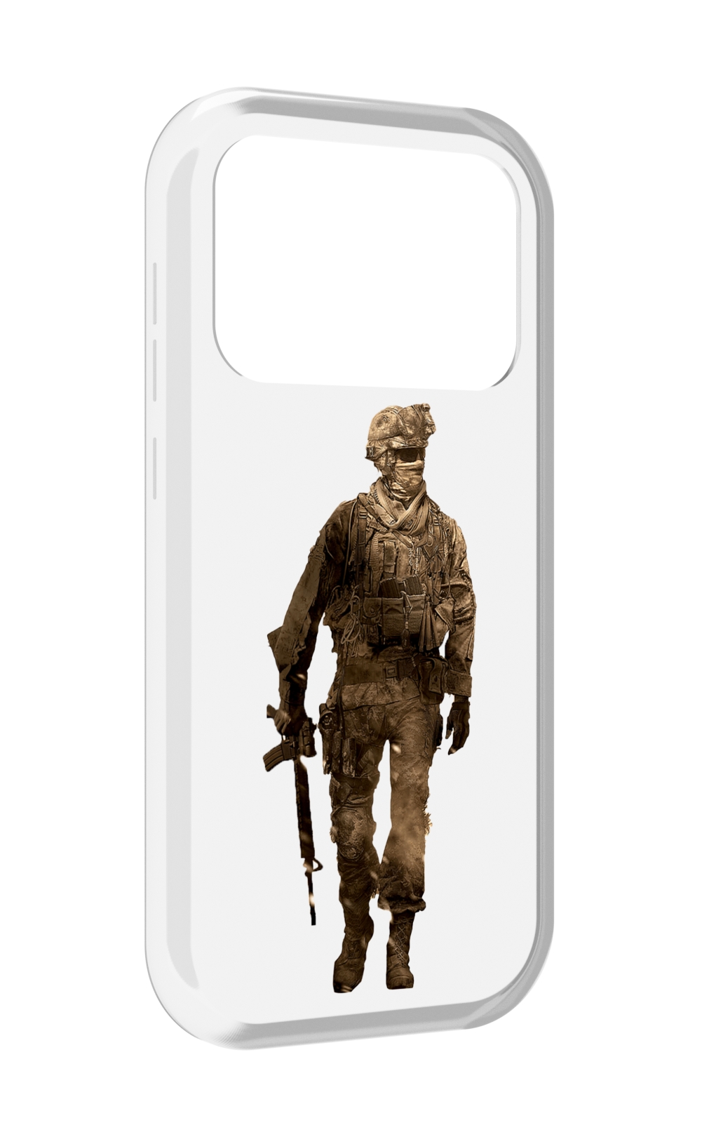 

Чехол MyPads call-of-duty мужской для Oukitel F150 Air1 Pro / F150 Air1, Прозрачный, Tocco
