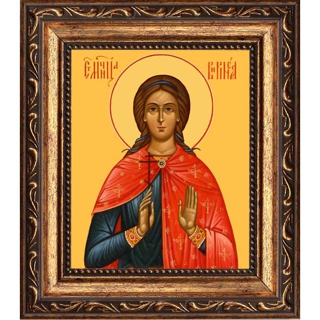 

Виринея (Вероника) Едесская Святая мученица. Икона на холсте.