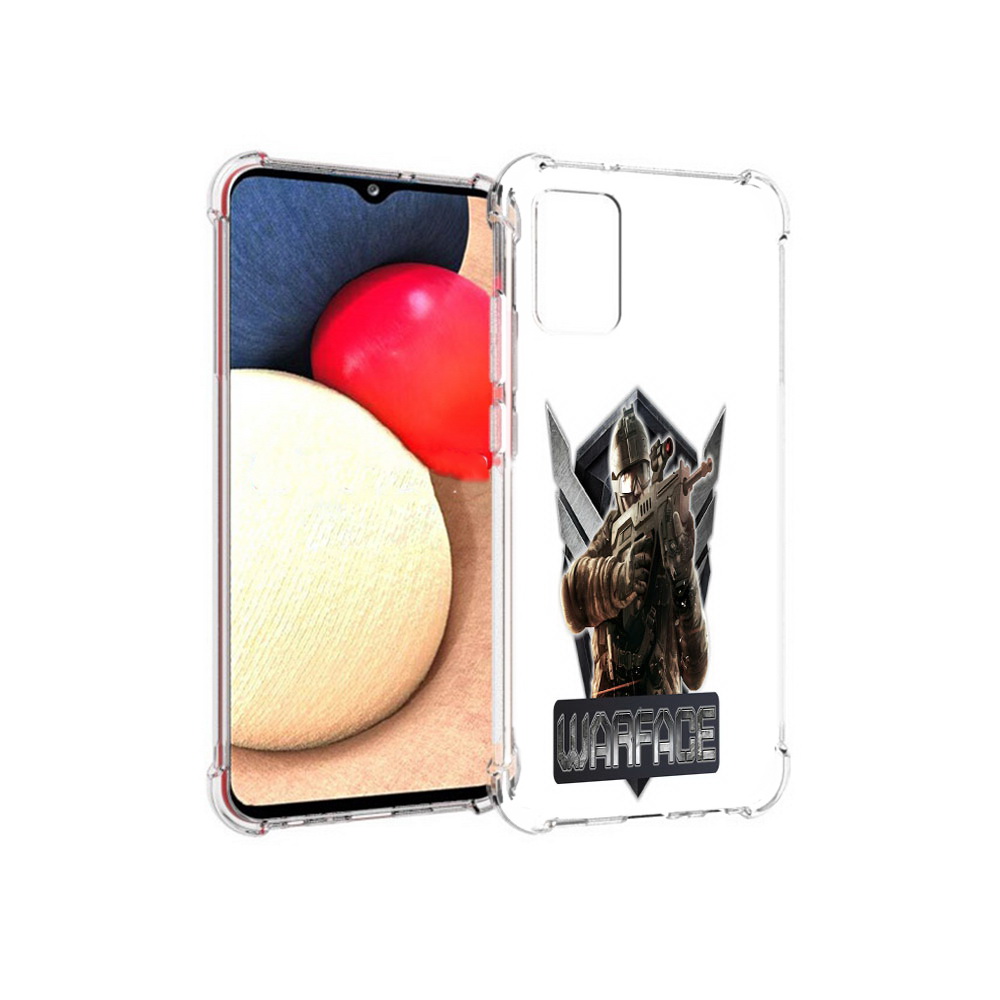 

Чехол MyPads Tocco для Samsung Galaxy A02s игра про войну (PT156738.479.374), Прозрачный, Tocco