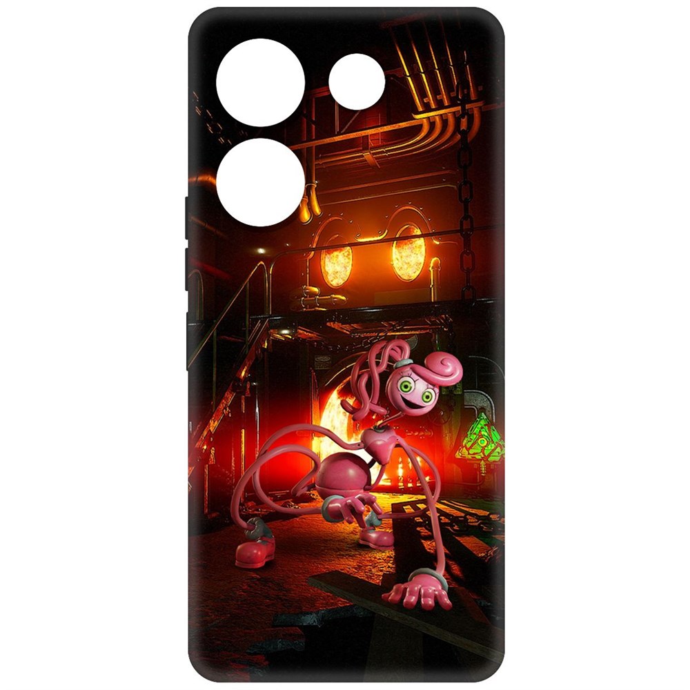 Чехол-накладка Krutoff Soft Case Хаги Ваги - Мама Длинные Ноги для Tecno Camon 20 Pro