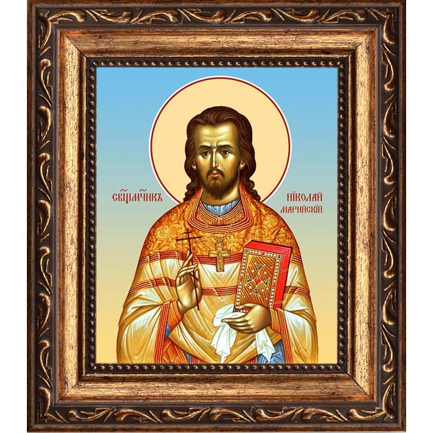 

Николай Марийский (Рюриков) священномученик. Икона на холсте.