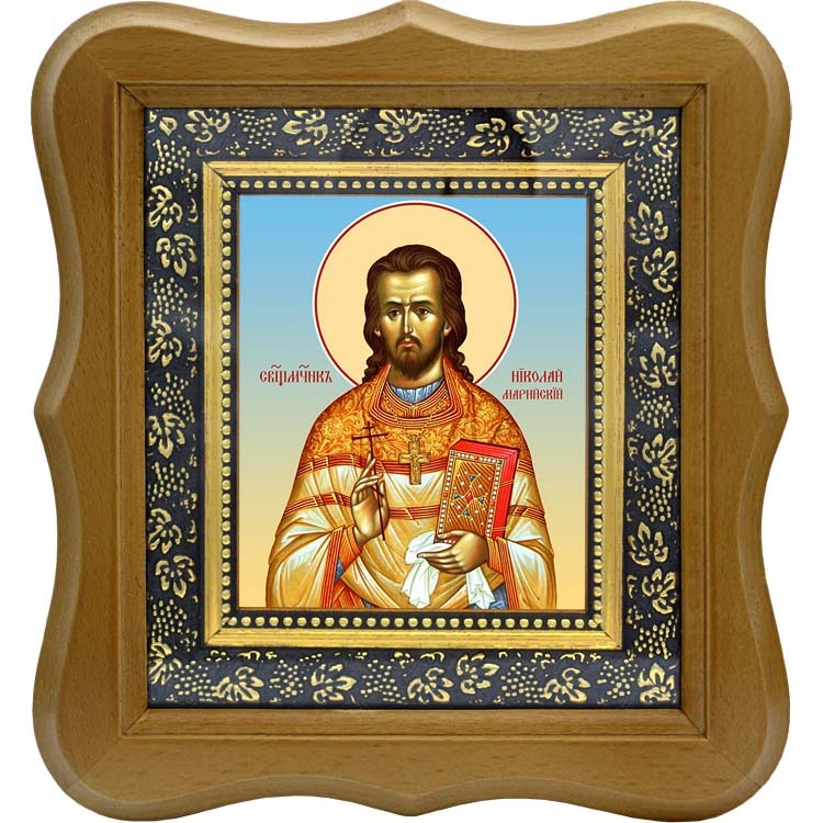

Николай Марийский (Рюриков) священномученик. Икона на холсте.