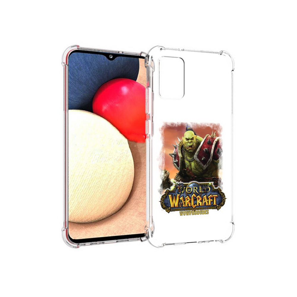 

Чехол MyPads Tocco для Samsung Galaxy A02s Варкрафт (PT156738.479.39), Прозрачный, Tocco