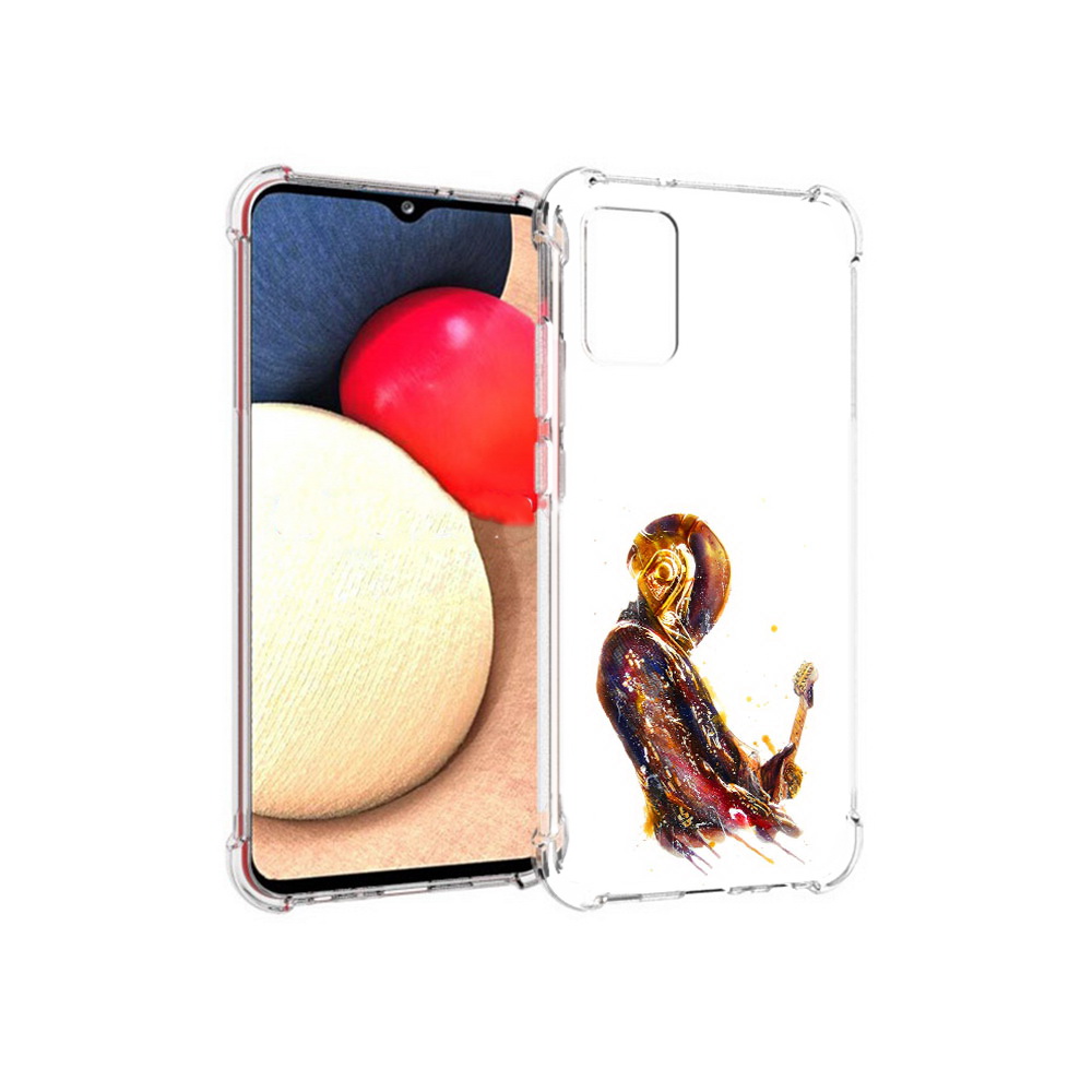 

Чехол MyPads Tocco для Samsung Galaxy A02s космо-музыкант (PT156738.479.393), Прозрачный, Tocco