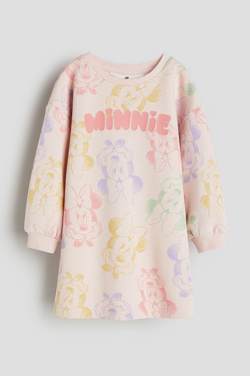 

Платье детское H&M 1079179, Светло-розовый, Минни Маус, 134, 1079179