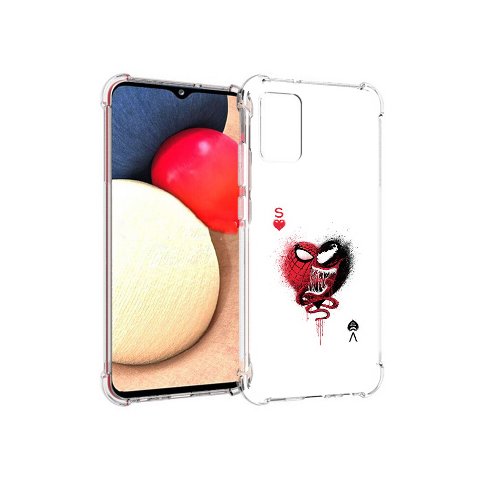 

Чехол MyPads Tocco для Samsung Galaxy A02s Веном (PT156738.479.41), Прозрачный, Tocco