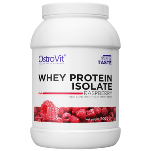 Изолят OstroVit Whey Protein Isolate, 700 г, малина