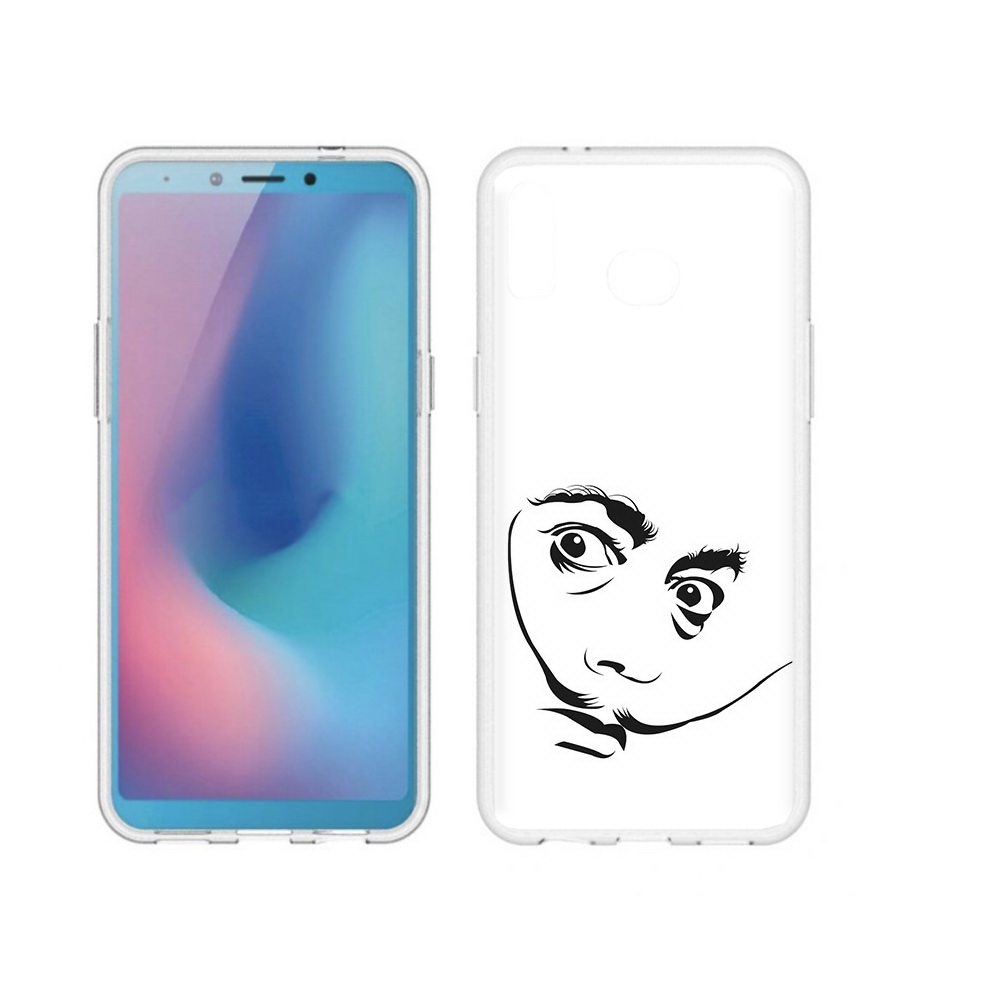 

Чехол MyPads Tocco для Samsung Galaxy A6s мужчина с длинными усами (PT123850.597.487), Прозрачный, Tocco