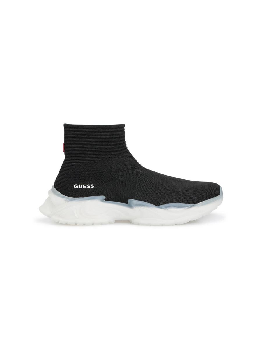 

Кроссовки унисекс Guess 001420275 черные 41 EU, Черный, 001420275