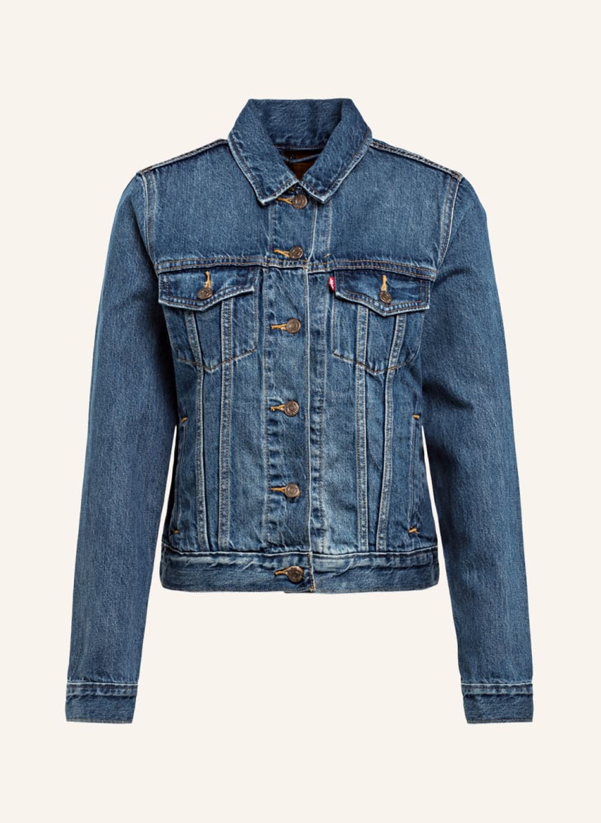 

Джинсовая куртка женская Levi's 1001038169 синяя XS, Синий, 1001038169